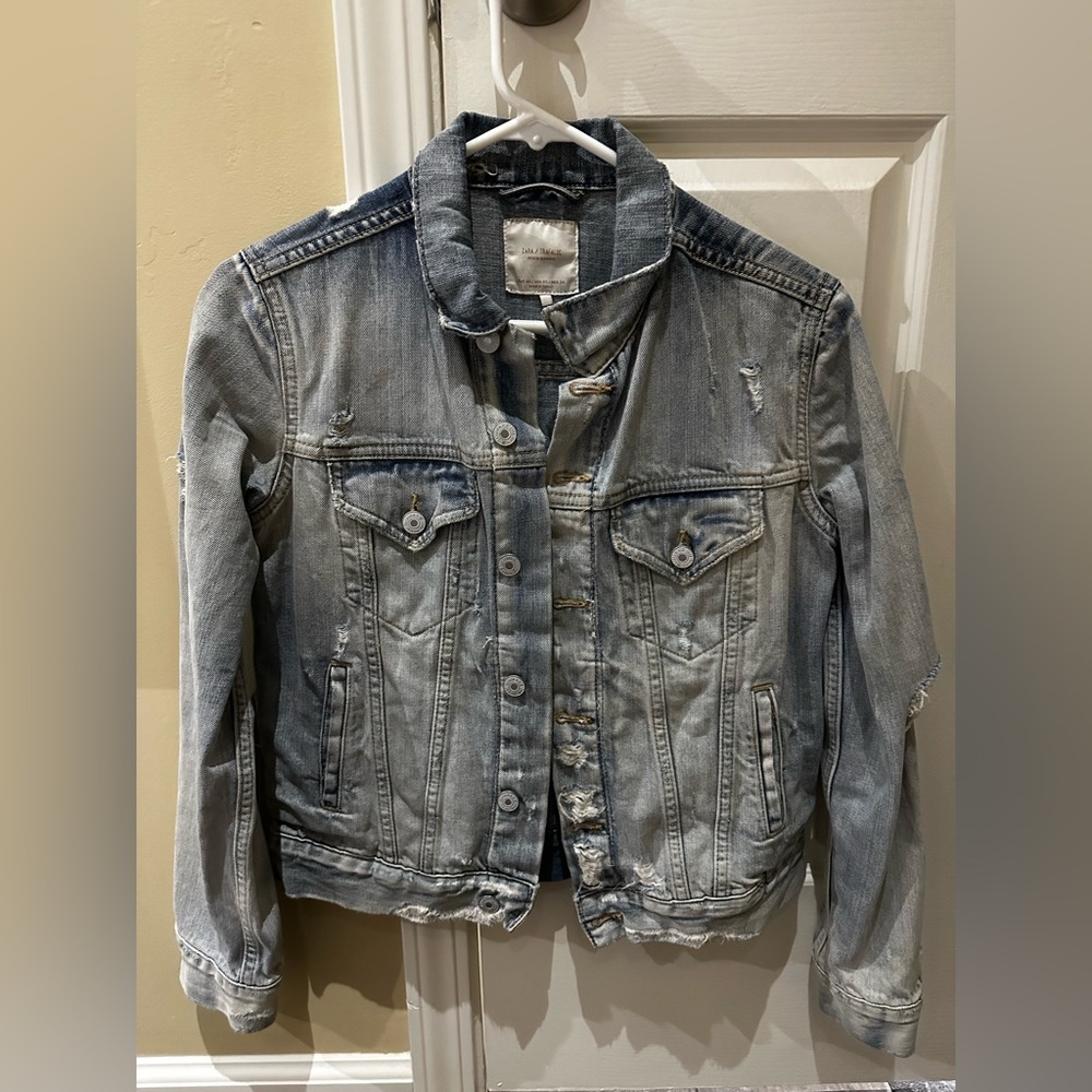 Zara jeans jacket